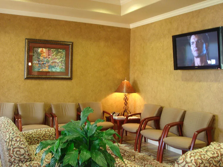 Sonterra reception area